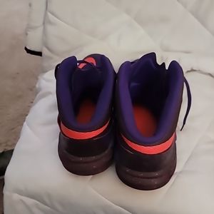 Mens Nike Prime Hype DF II Purple Lace Up Basketball Shoes 806941-500 Size 10.5